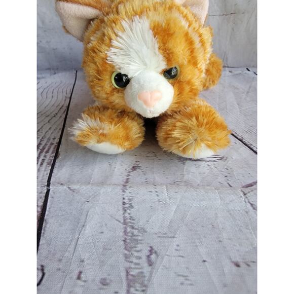 Aurora World 8in Cat Kitten Plush Mini Flopsie MOLLY Orange Tabby Stuffed Animal - Picture 3 of 10